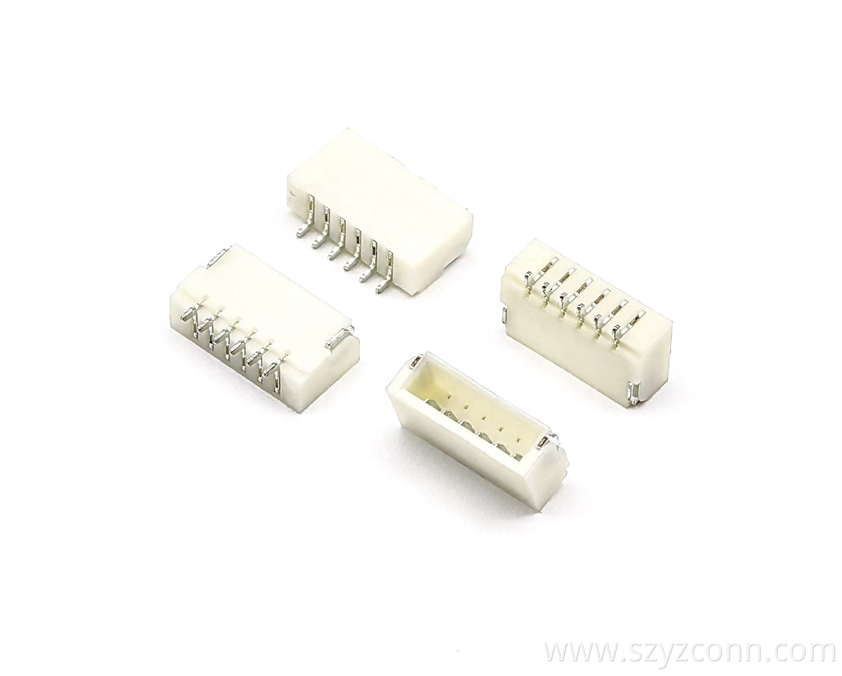 PH1.0mm Ultra-thin Right-angle Wafer SMT Type Pin Header Connector PH1.0mm Ultra-thin Right-angle Wafer SMT Type Pin Header Connector